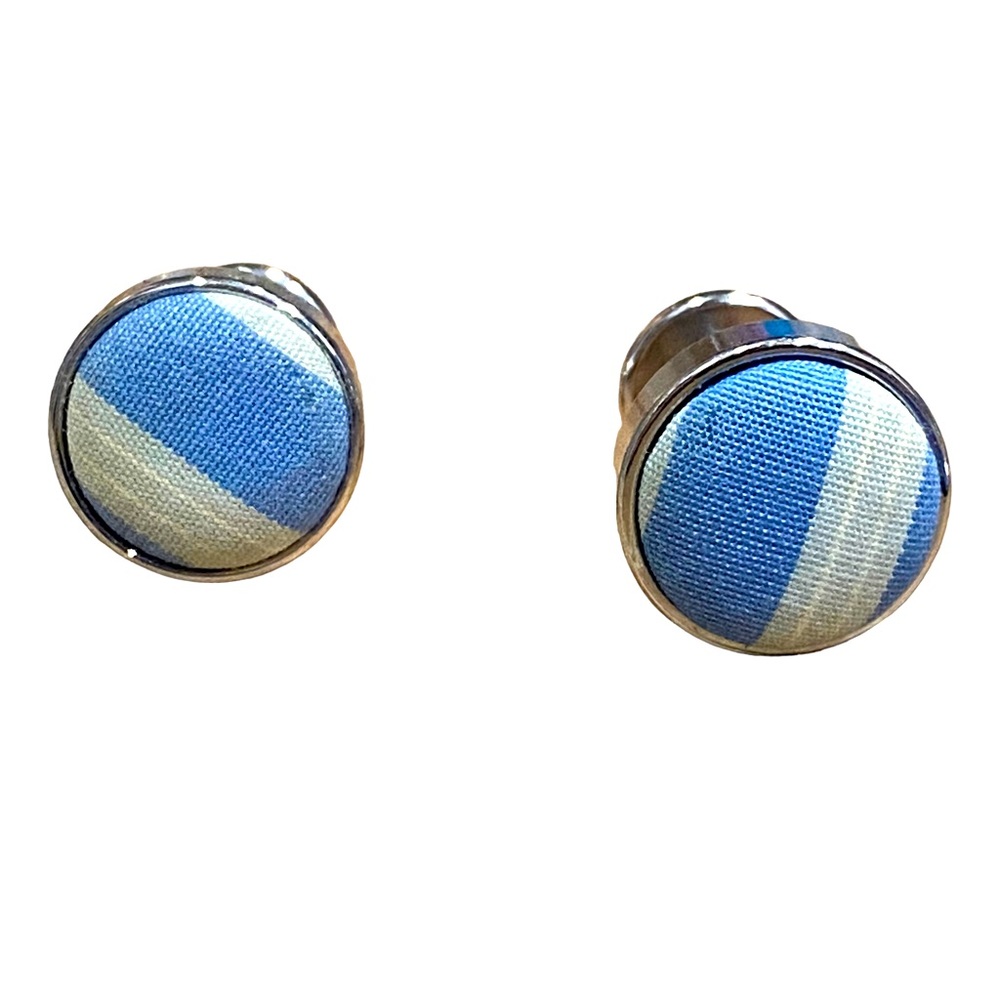 Vintage Men’s Cuff Links -Blue